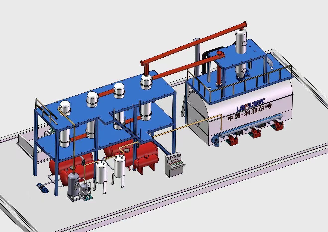 輪胎油精煉油工藝流程